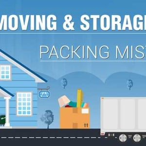 Moving and Storage Packing Mistakes